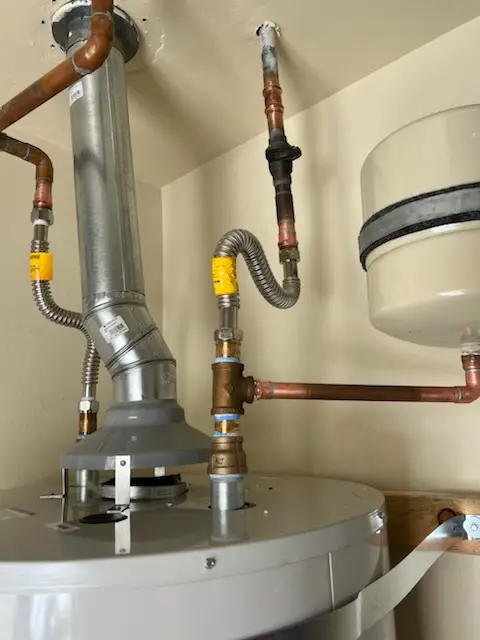 Water heater installation and plumbing repair in Centerville